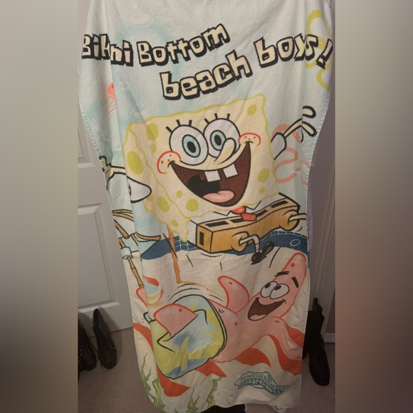 Vintage Other - COPY - VTG SpongeBob Beach Towel